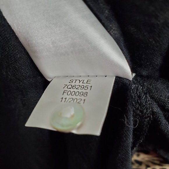 Lucky Brand Size 3X Tunic Blouse Popover Keyhole Puff 3/4 Sleeve Light Flowy - Picture 11 of 11